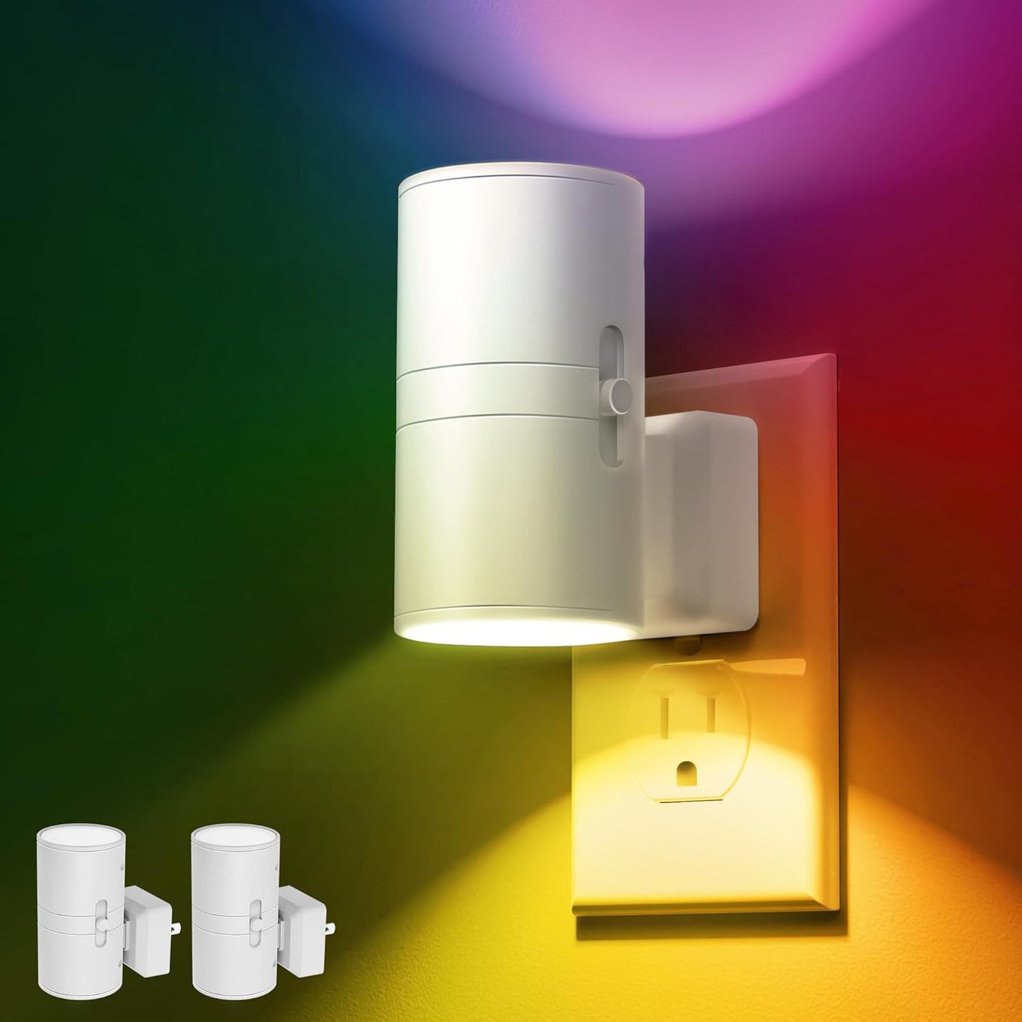 LED Night Light Plug in, Night Lights Plug into Wall, Light Sensor