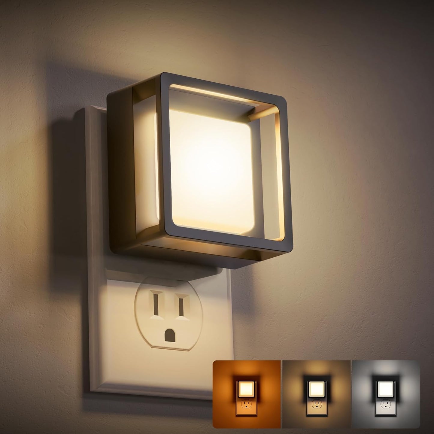 LED Night Light, Night Lights Plug Into Wall [2 Pack]