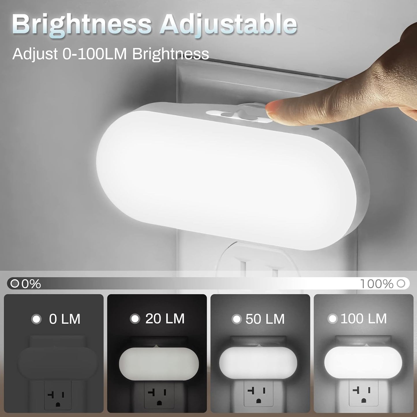 Led Night Light, Plug into Wall