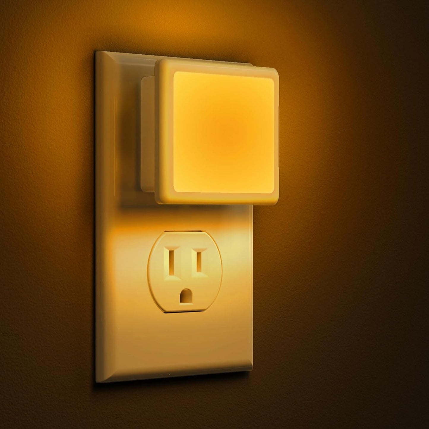 LED Night Lights Plug into Wall 2-Pack
