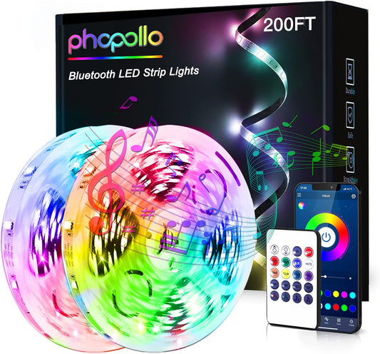 phopollo Bluetooth 24V Led Strip Lights