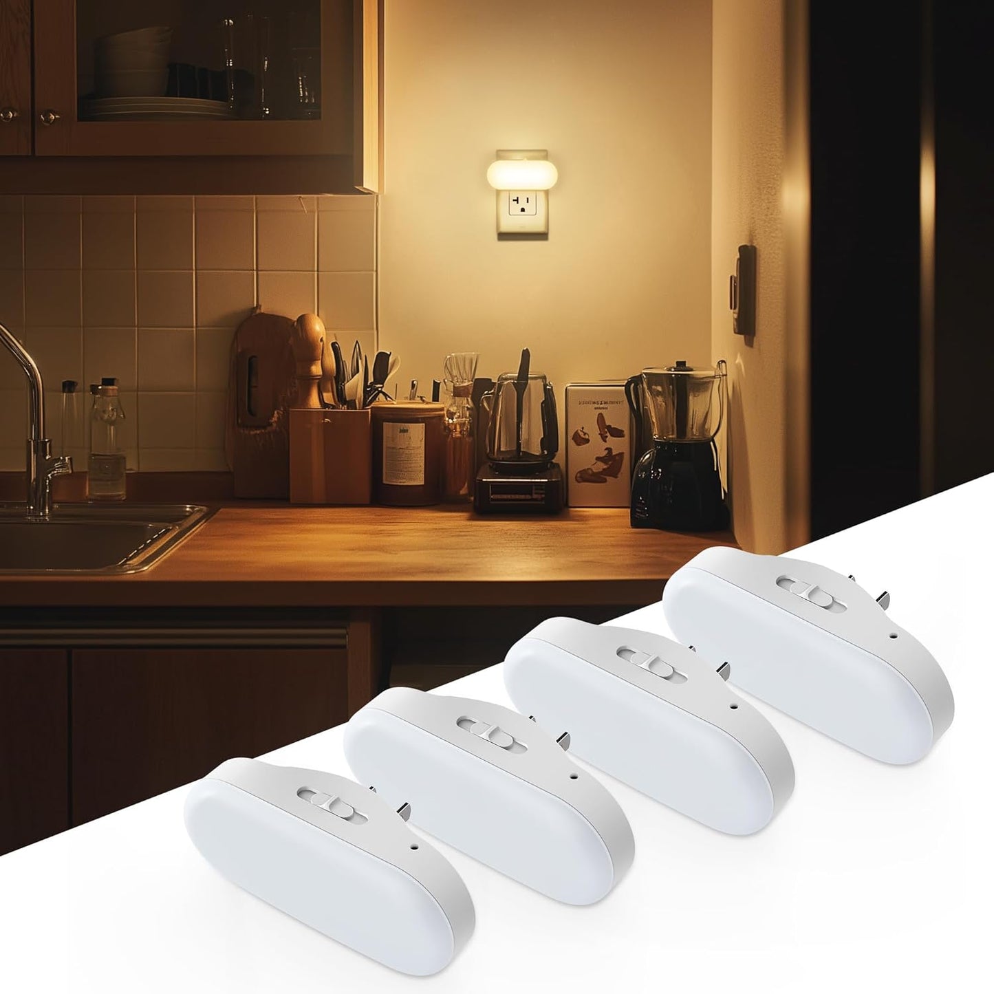 Led Night Light, Plug into Wall