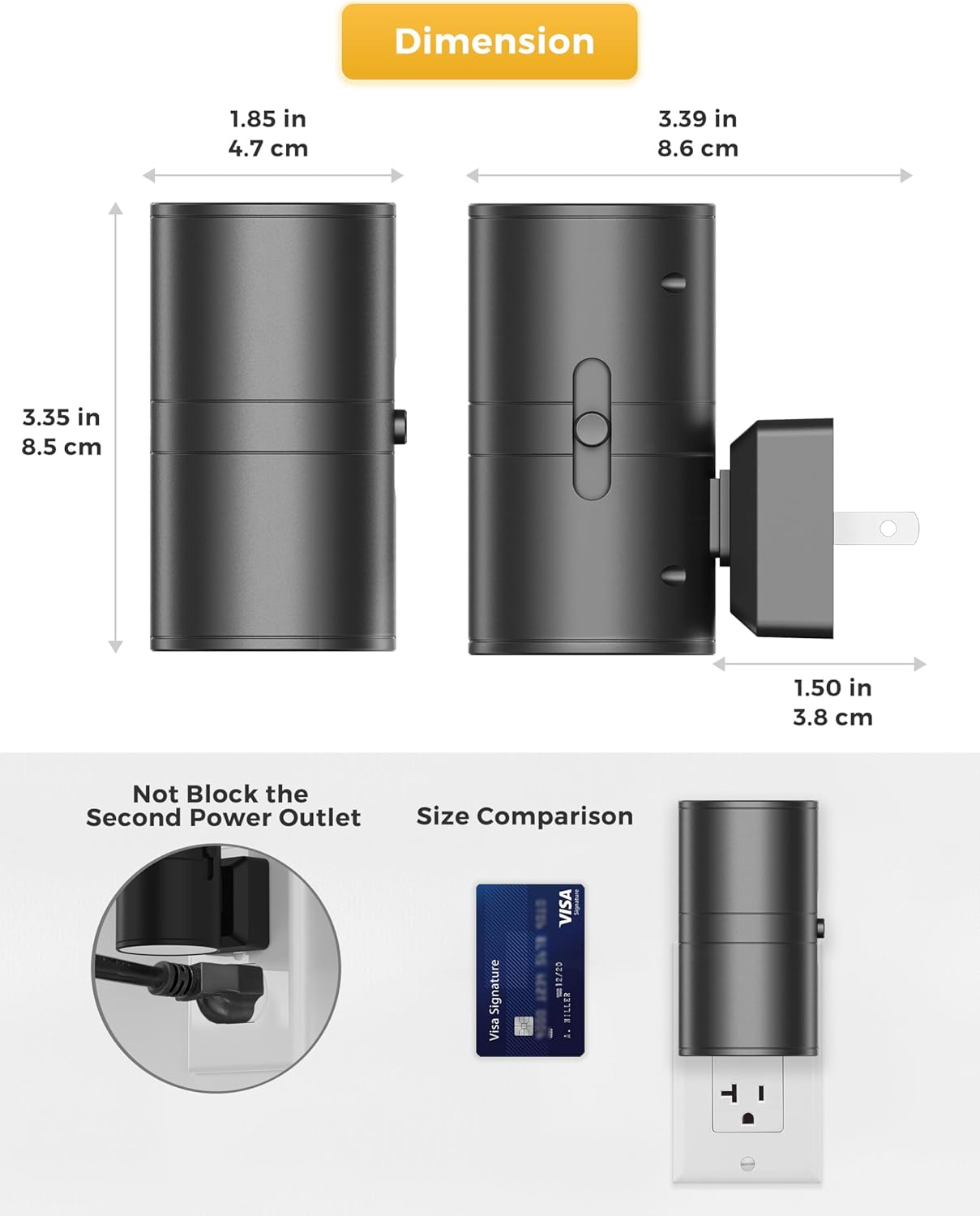LED Night Light Plug in, Modern Night Lights Plug into Wall