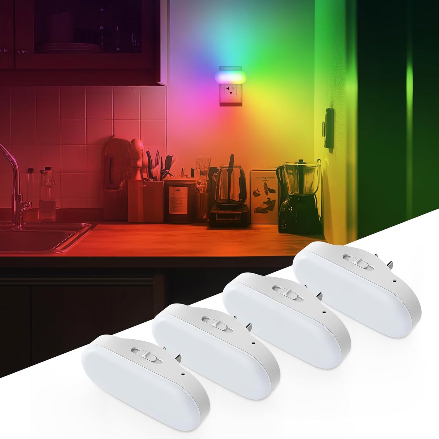 Led Night Light, Plug into Wall
