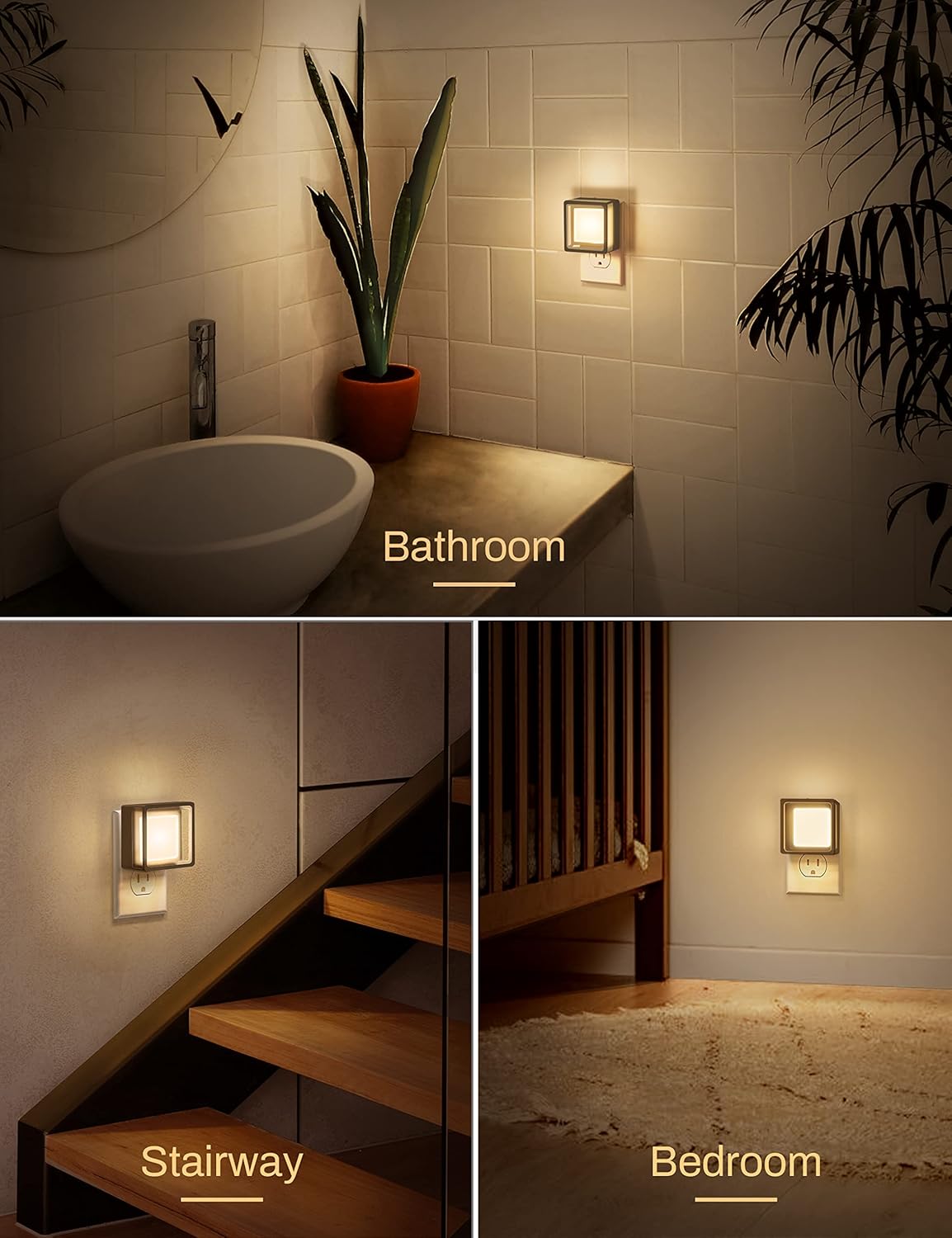 LED Night Light, Night Lights Plug Into Wall [2 Pack]