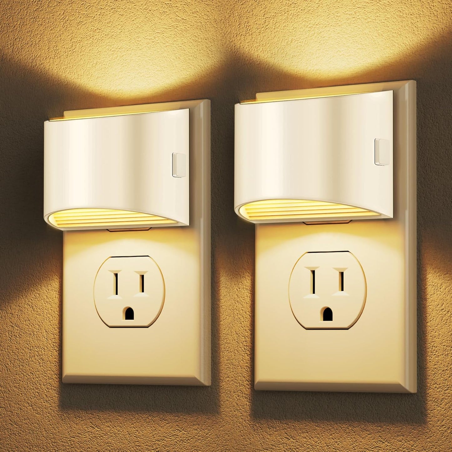 LED Night Light[2 Pack], Night Lights Plug into Wall