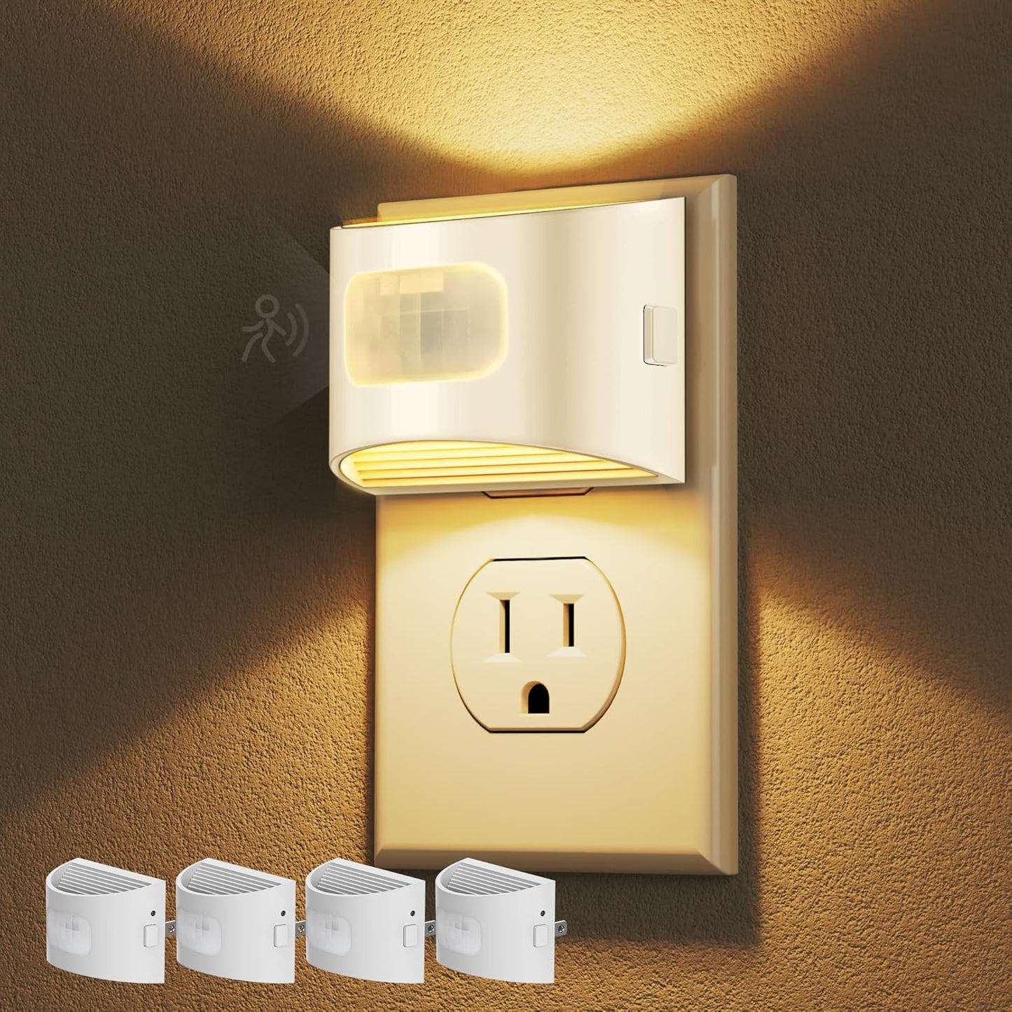 LED Night Light[2 Pack], Night Lights Plug into Wall