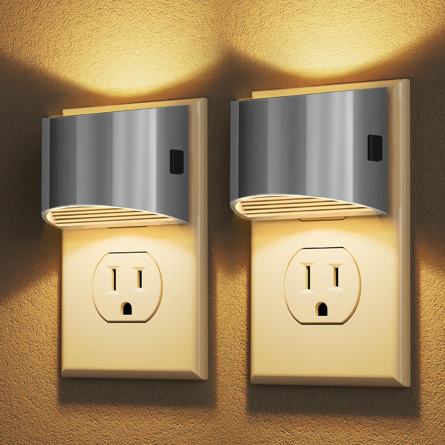 LED Night Light[2 Pack], Night Lights Plug into Wall