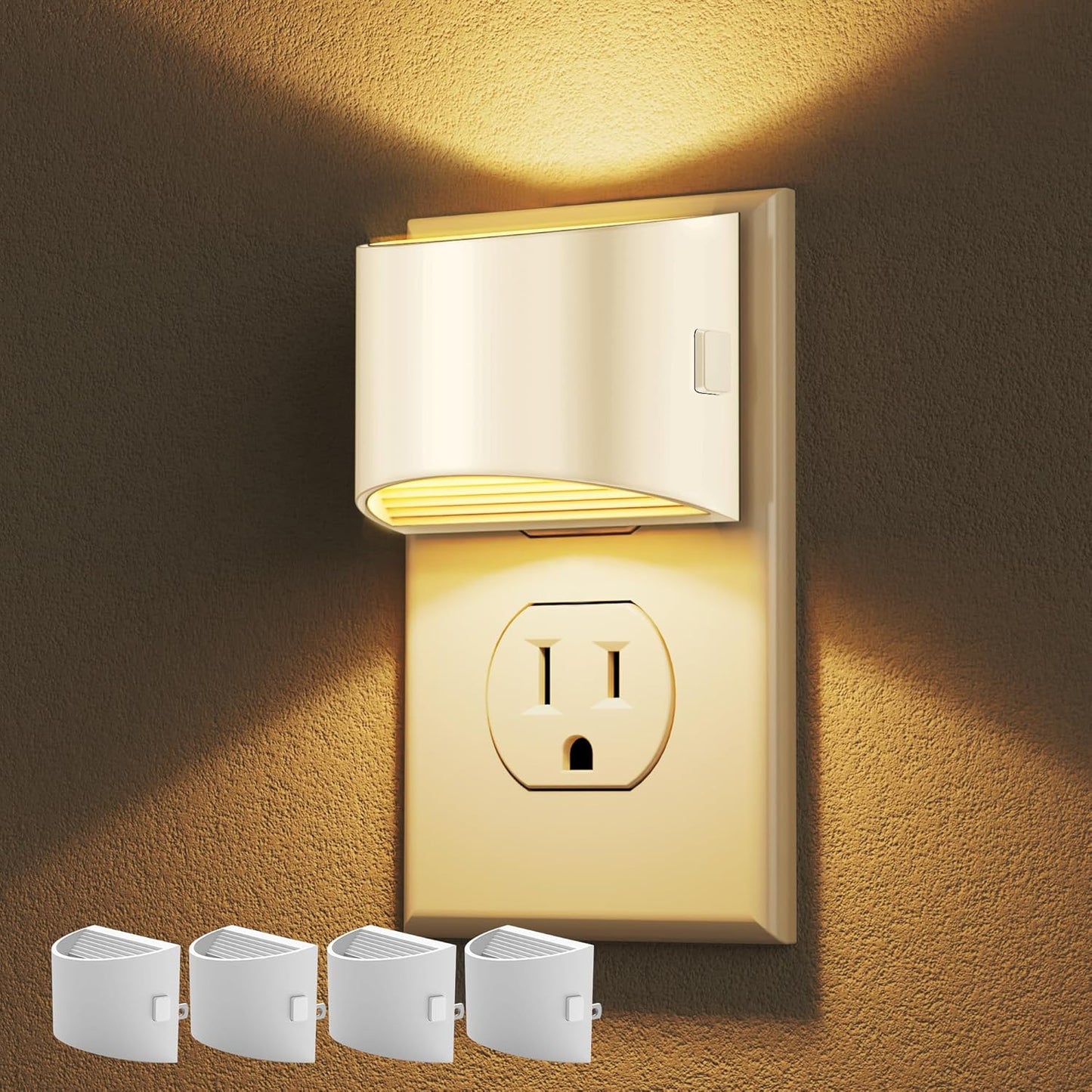LED Night Light[2 Pack], Night Lights Plug into Wall