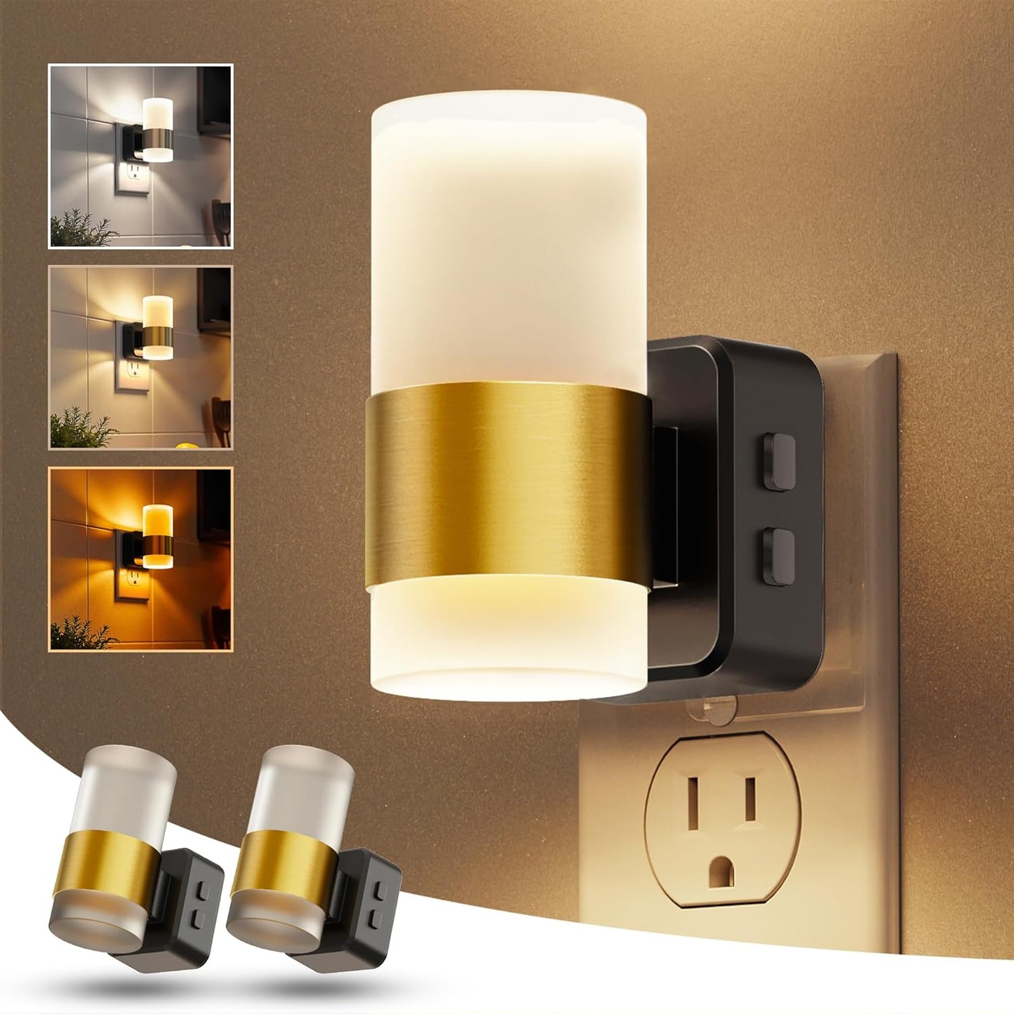 LED Dimmable Night Light 2 Pack