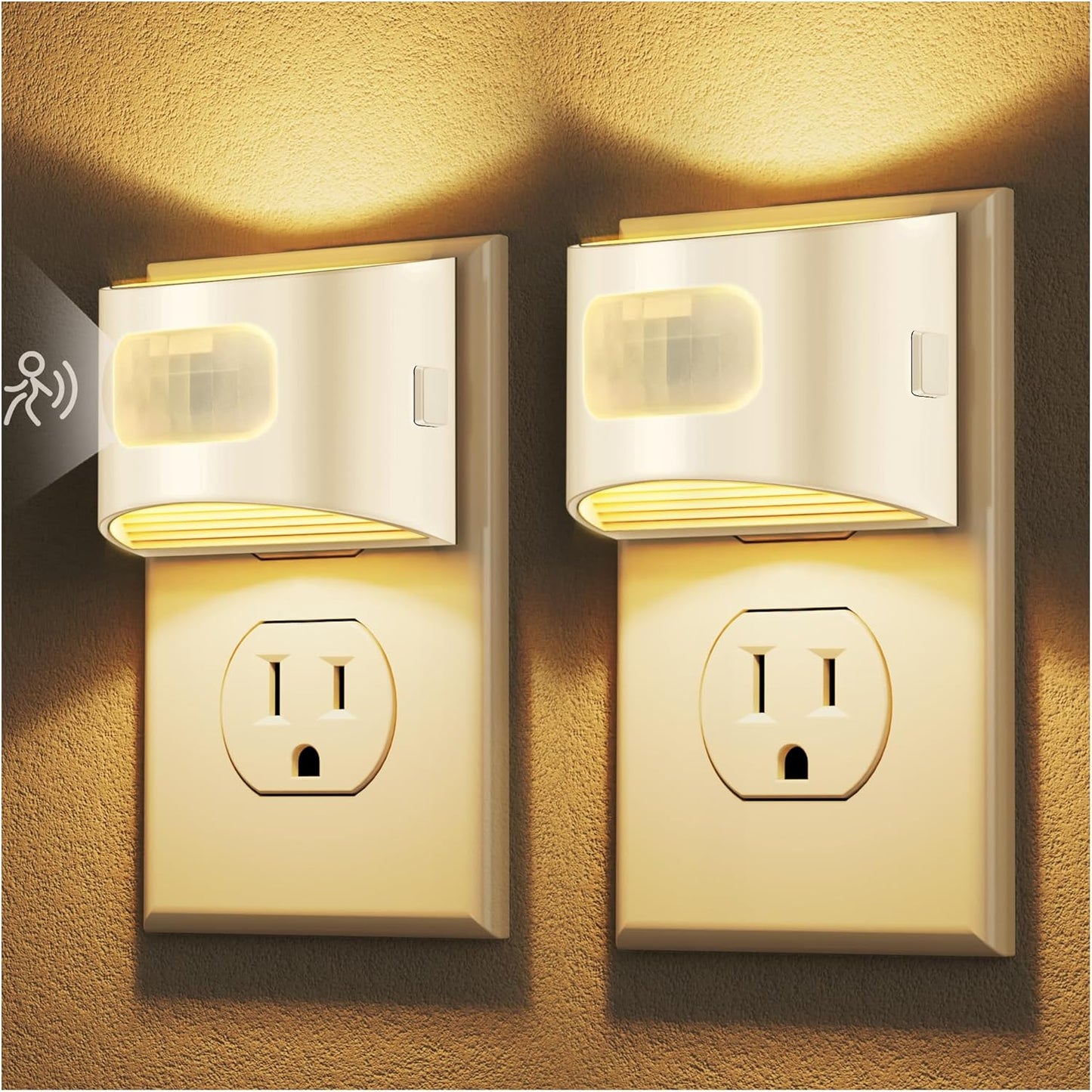 LED Night Light[2 Pack], Night Lights Plug into Wall