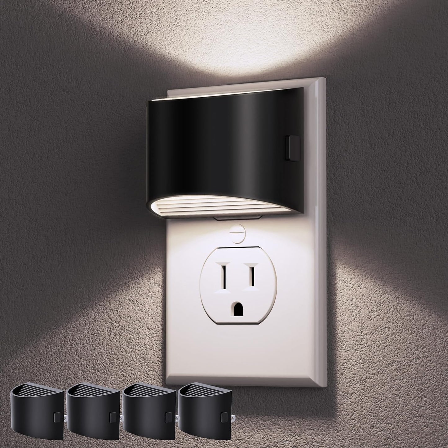 LED Night Light[2 Pack], Night Lights Plug into Wall