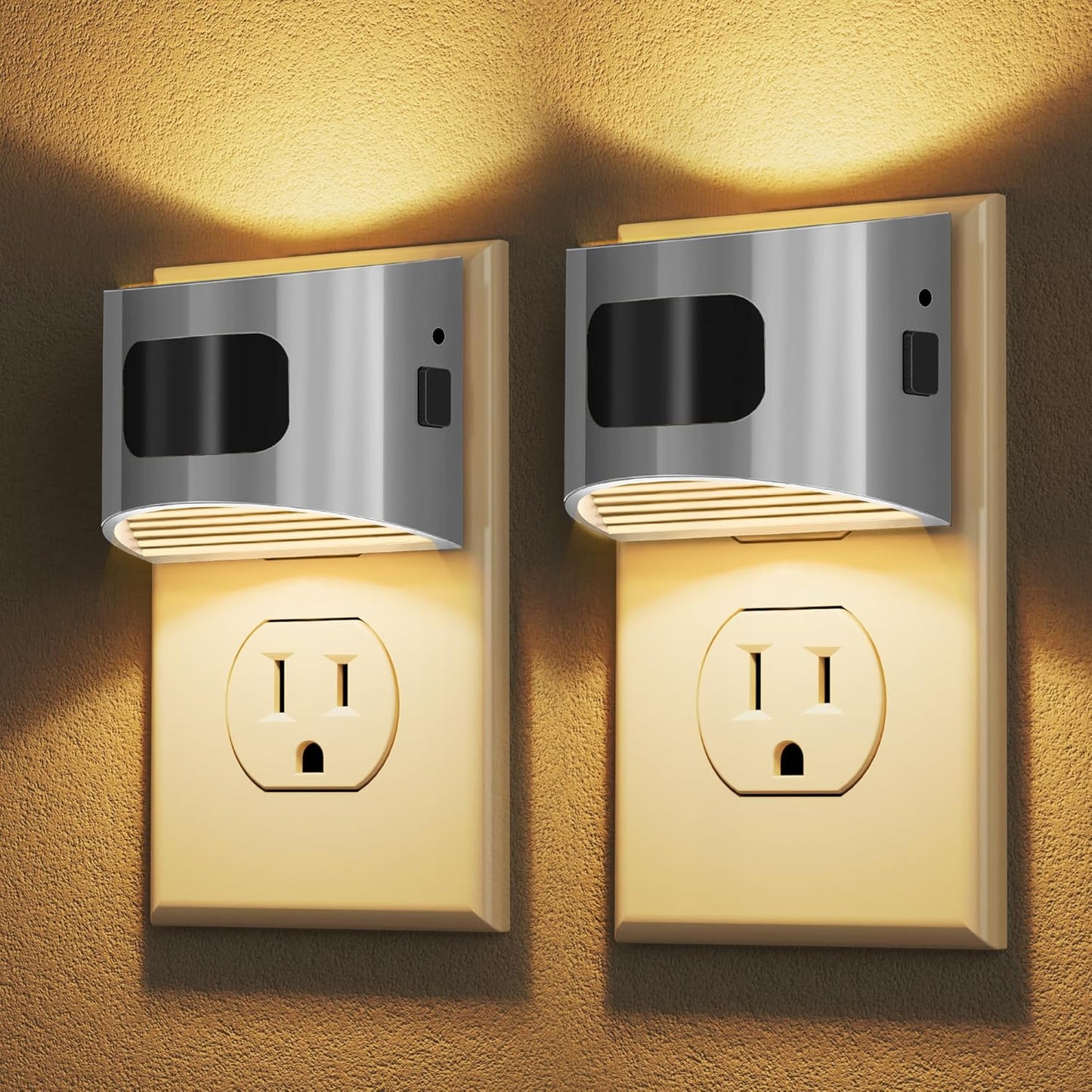 LED Night Light[2 Pack], Night Lights Plug into Wall