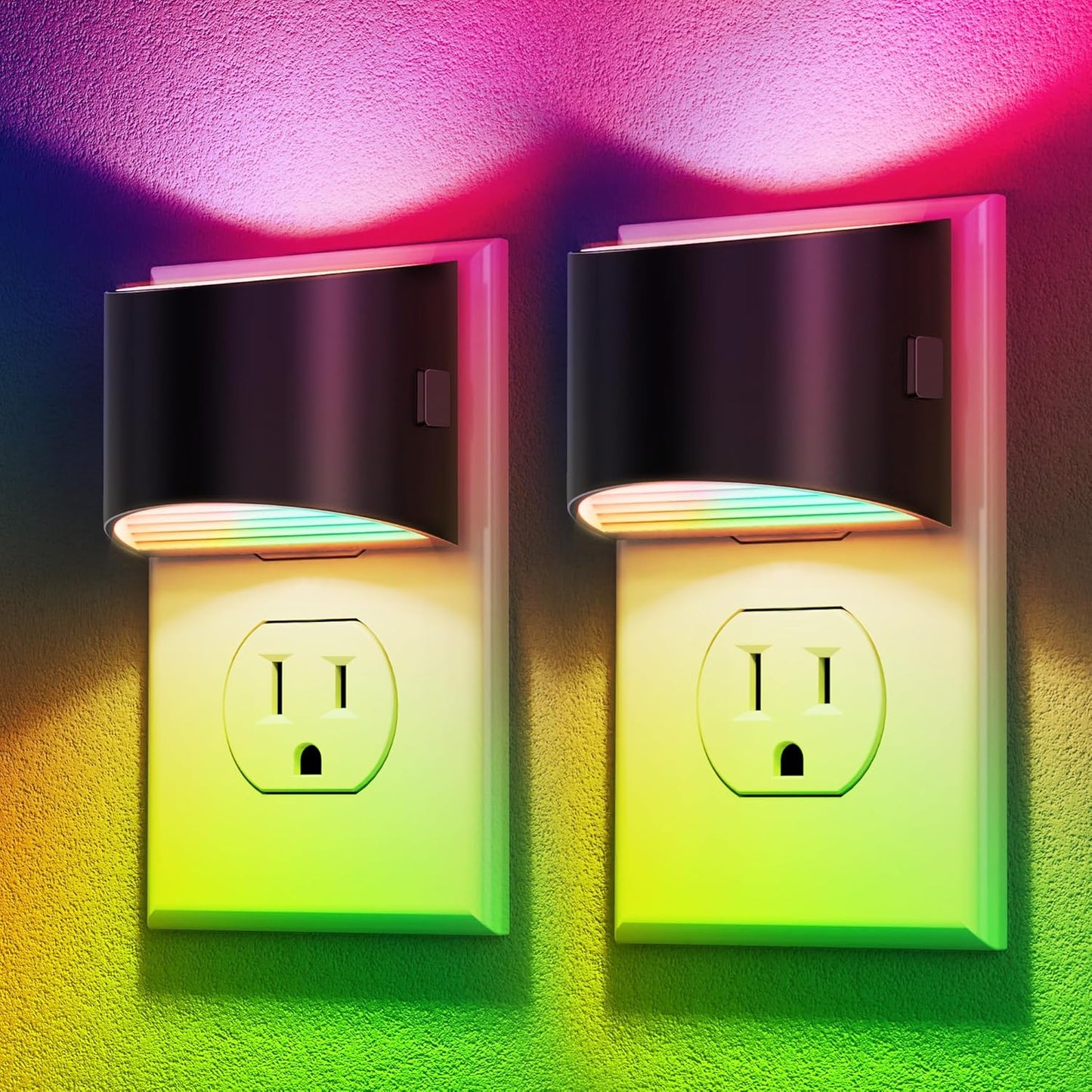 LED Night Light[2 Pack], Night Lights Plug into Wall